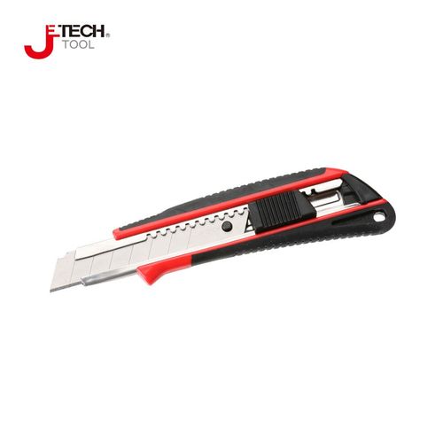 捷科JETECH自锁美工刀22mm宽直推裁纸刀CF-J60刀片M60