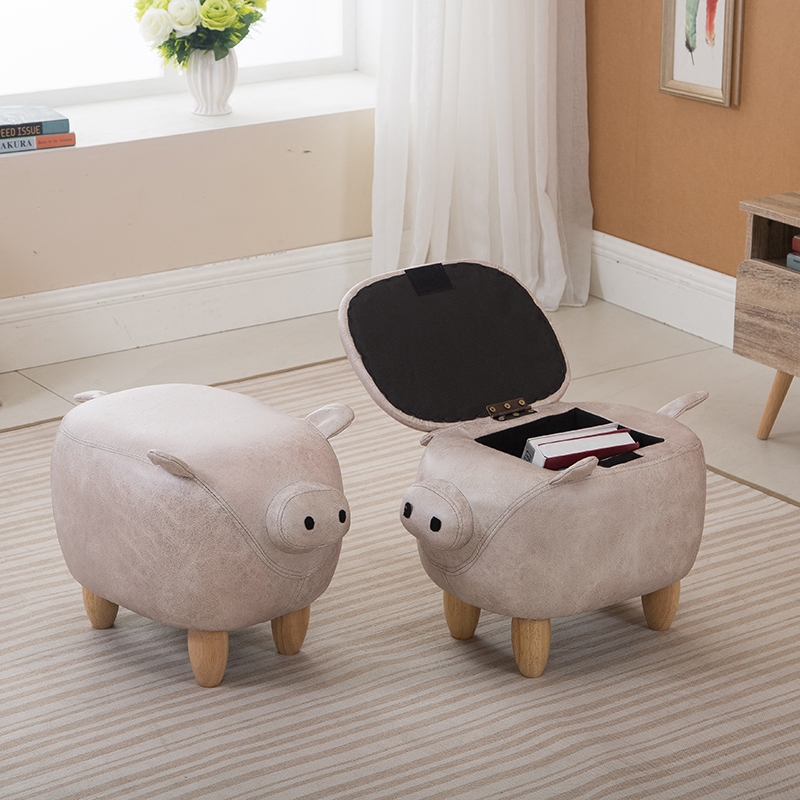 穿鞋凳布艺矮凳创意客厅软凳简约现代休闲凳沙发凳坐墩懒人换鞋凳