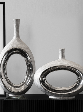 现代简约摆件电视柜北欧轻奢花瓶客厅酒柜玄关家居工艺术软装饰品