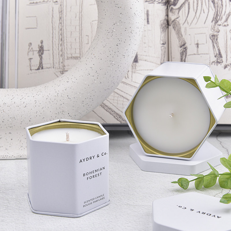 AYDRY & Co香薰蜡烛 天然植物香氛精油卧室安神助眠aydryco六边形