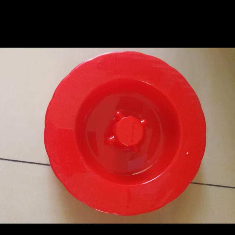 方格瓶升酒瓶盖子圆形单卖塑料泡酒瓶泡菜密封盖通用