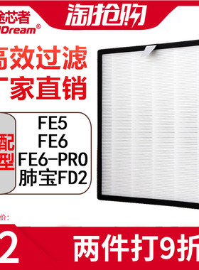 适配远大空气净化器芯FEFF新风肺保FE FEO过网FD2