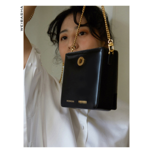 真皮包包2021新款 女士链条包斜挎包手提包单肩包小方包 女包潮夏季