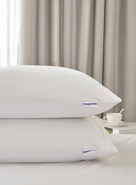 寝之堡防水防螨虫枕套一对装枕头套儿童双人五星级酒店单人