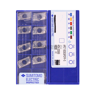 日本住友数控铣刀片 APET160508PDFR-S H1 加工铝件