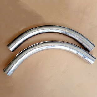 304不锈钢一体大弯管大弧度大半径热炜弯头外镜面大R度弯管可定制