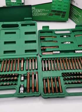60件星批套装H414T2052M514MP12旋具头内六角花型12角梅花