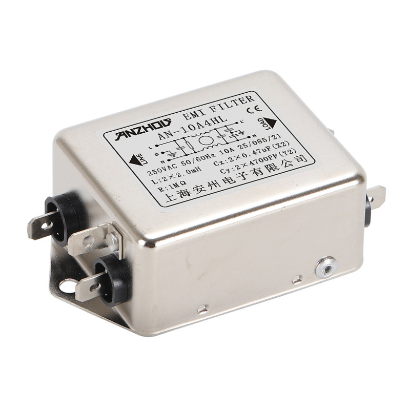 AN-10A4HL 250V EMI交流电源滤波器 噪音滤波器 频率元件图片