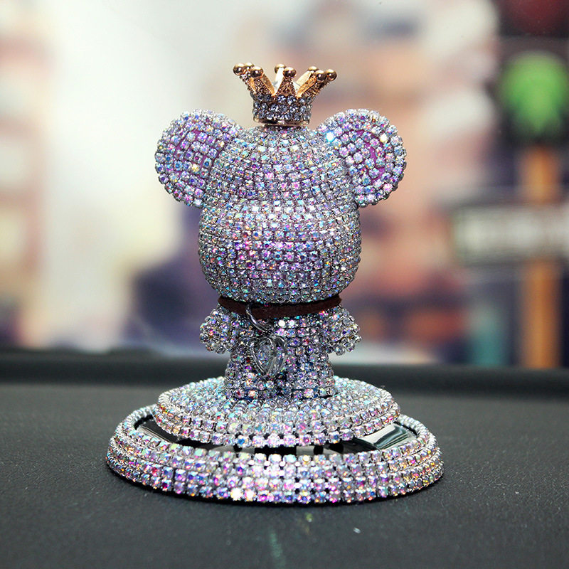 新品美夜思其他镶钻飞碟熊车内仪表中控台摆件创意装饰可爱男女,农机/农具/农膜,灌溉工具,淘宝优惠券,粉丝福利购,淘宝优惠卷