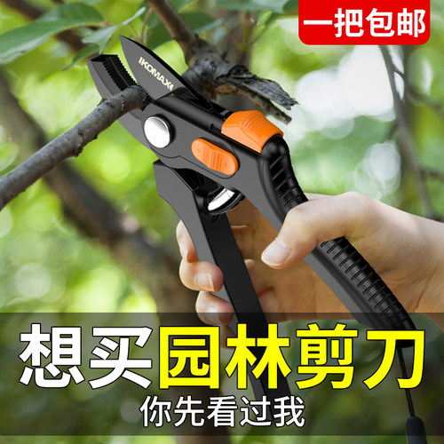 园艺剪刀果树修枝剪园林省力修剪树枝修花枝工具家用强力剪子神器