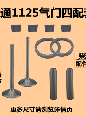 常州常通柴油机CT1125CT1130ZS1125ZS1130 气门导管四配套  组件