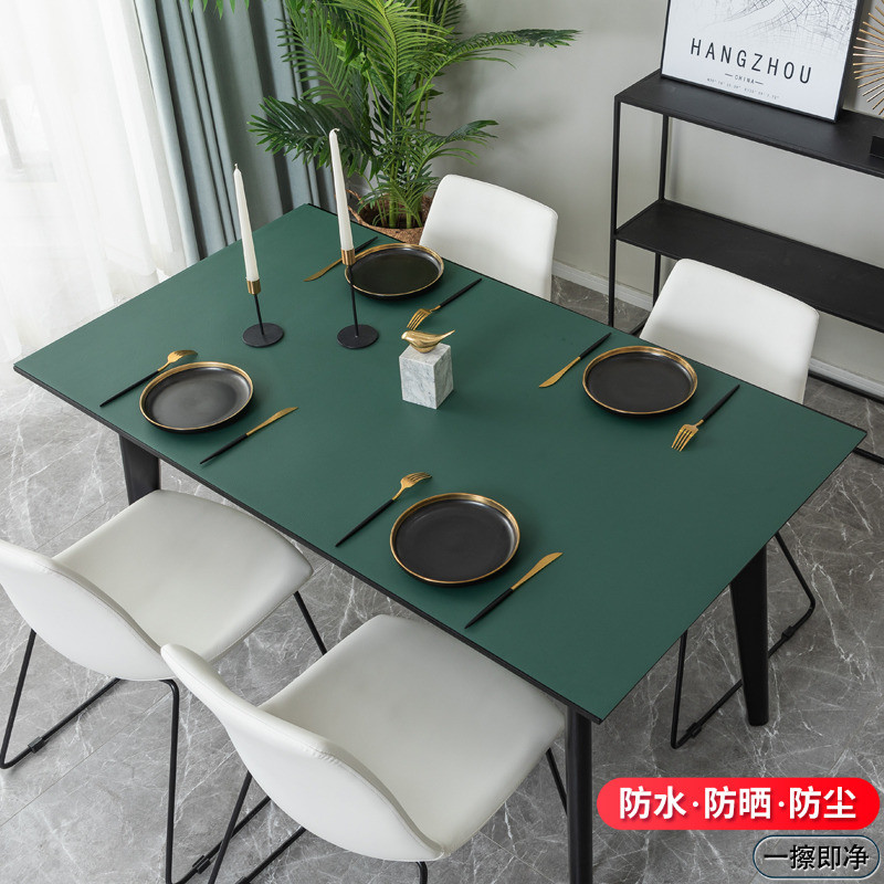 Q弹硅胶桌垫无味l桌布防水防油免洗防烫纯色简约现代茶几餐桌垫厚