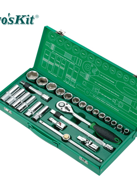 宝工 1/2 26件套筒工具组 SK-42601M 套筒扳手组 汽修工具套装