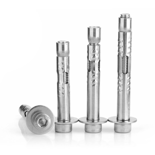 304不锈钢内六角内膨胀螺丝内拉爆锣丝钉内置膨胀螺栓M6M8M10M12