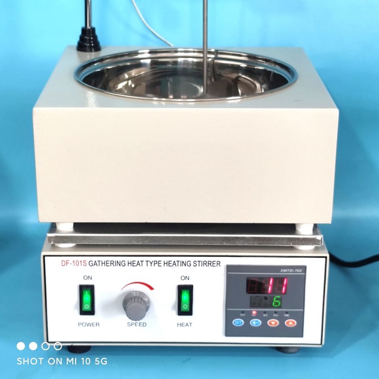 江苏金怡 集热式恒温磁力搅拌器 DF-101S油浴水浴磁力搅拌器300度