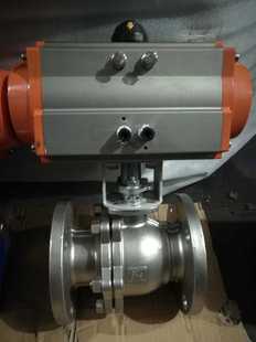 Q641F-10K气动不锈钢日标球阀 不锈钢美标法兰球阀 日标铸钢球阀