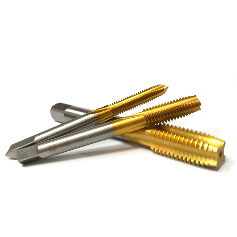 德国进口镀钛涂层直槽丝锥 全磨制机用丝锥 涂层手用丝攻 M3-M12