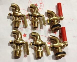 4铜弯嘴旋塞气角阀门旋塞弯咀旋塞铜水龙头铜考克1分2分3分4分
