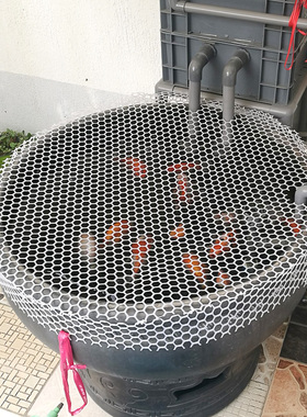 封窗网封阳台防掉塑料网格垫防坠网防猫跳窗拦楼梯护栏安全防护网
