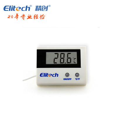 精创温度计ST-1A电子数字数显表测温仪鱼缸水族冰箱冷库空调