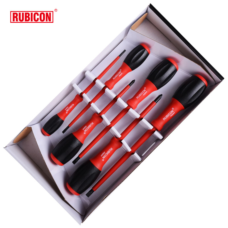 日本罗宾汉绝缘螺丝刀套装进口螺丝批电工专用起子十字一字批改锥