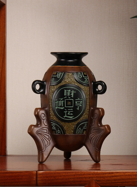 新中式陶瓷隔断展示多宝阁博古架C小摆件客厅招财家庭民族风装饰