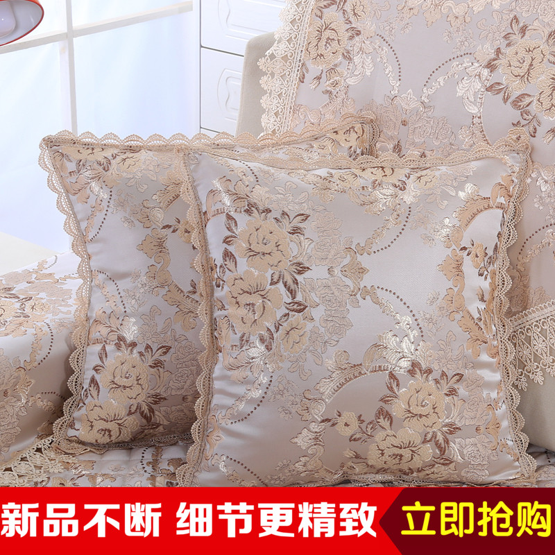 抱枕靠垫轻e奢欧式靠枕靠背垫客厅沙发抱枕套不含芯可定制精密提