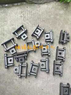 摊铺机输料链条活节 带翼板活节 带耳朵活节 徐工 中联 ABG活节