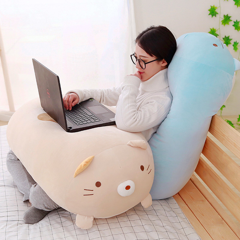 可爱角落墙生物公仔抱枕女生睡觉床D上超软布娃娃大玩偶生日礼物