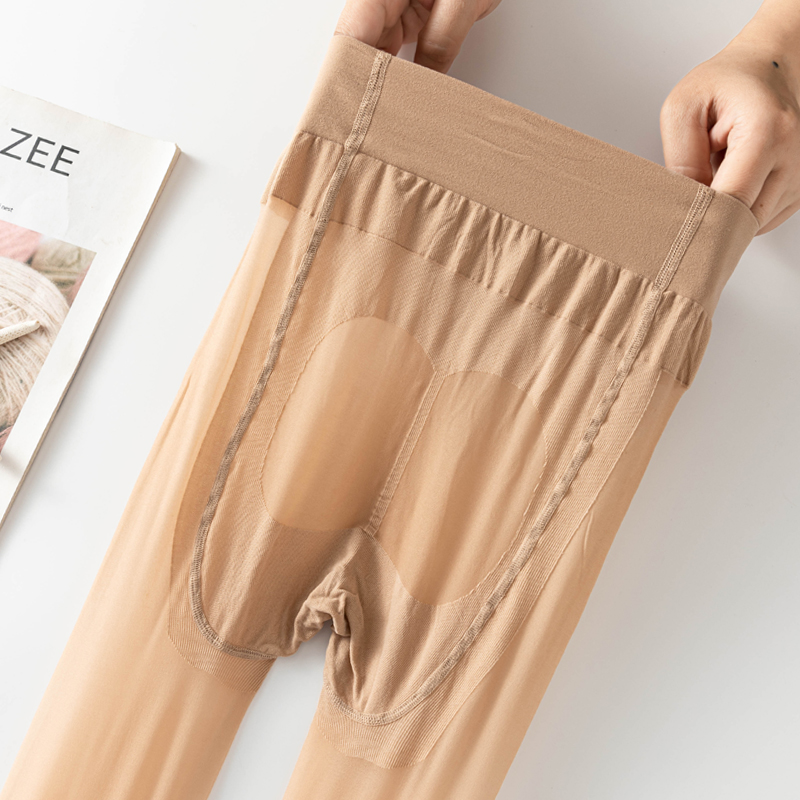 2双网红防勾丝任意剪丝袜长袜夏季超薄隐形肉色丝袜深肤色连裤袜