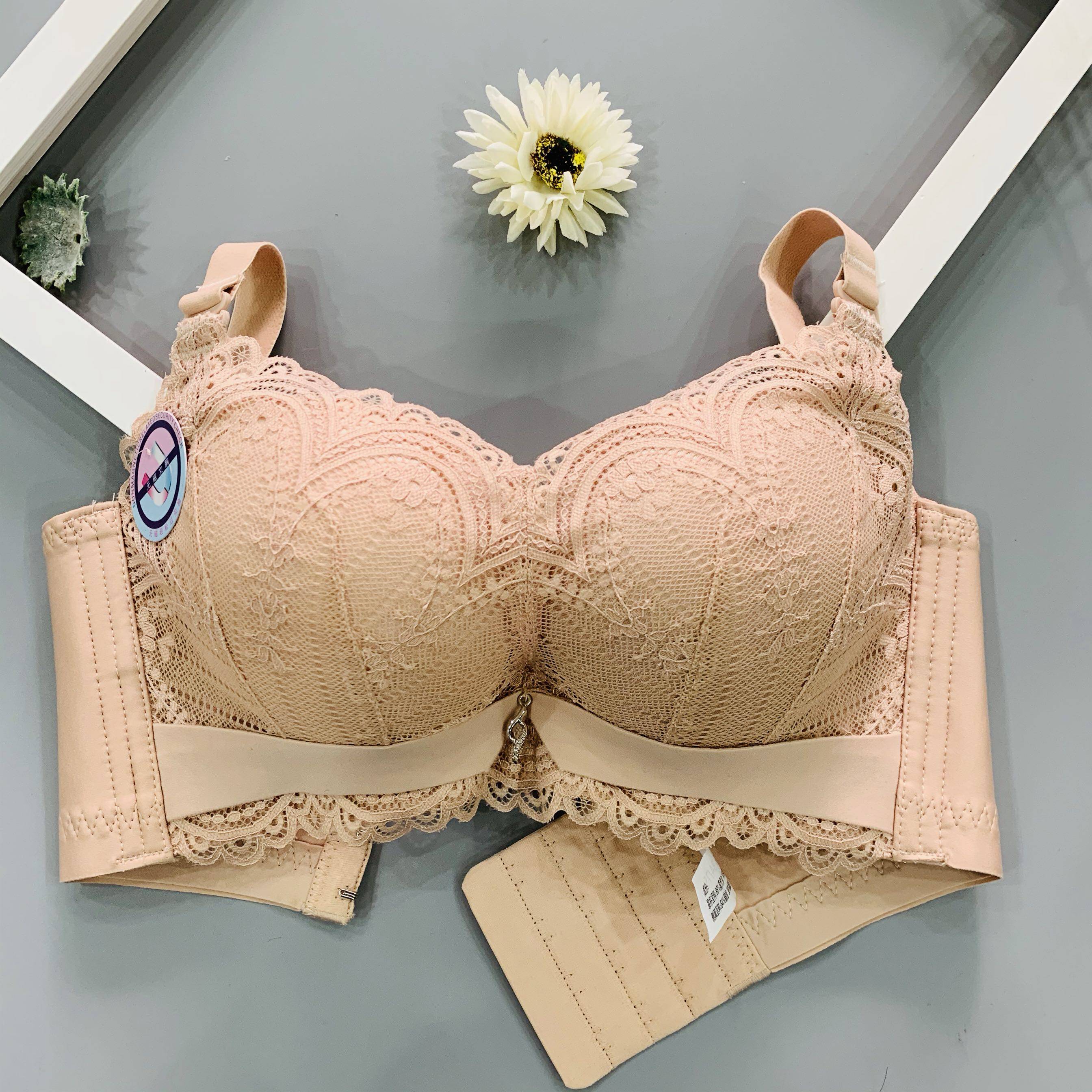 无钢圈加厚6cm文胸小胸显大超厚8cm聚拢不空杯平胸内衣女aa杯专用