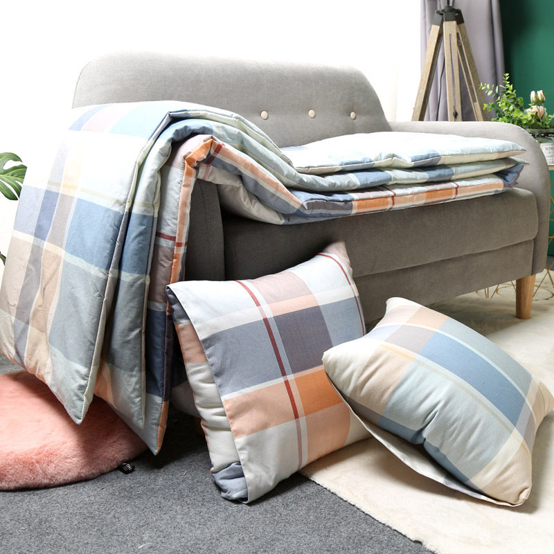靠枕被子两用车载办公室午睡小被子沙发靠垫纯棉空调被全棉抱枕被,居家布艺,抱枕被,淘宝优惠券,粉丝福利购,淘宝优惠卷