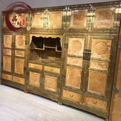 精品金丝楠木小叶桢楠家具顶厢柜衣柜衣橱福建名作艺龙阁古典家具