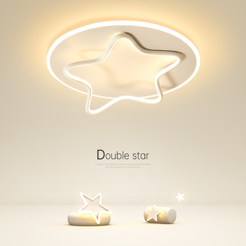 简约现代led吸顶灯创意主卧室灯北欧小客厅灯极简餐厅灯具书房灯