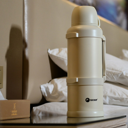 德国SCUP户外保温l壶 保温杯大容量便携5000ml超大4升家用暖热水