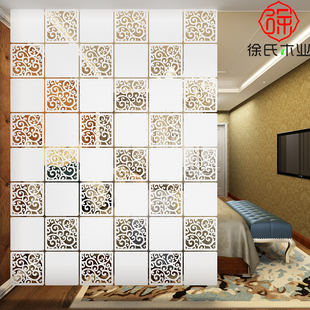 屏风隔断玄关时尚客厅餐厅简约现中式欧式折屏卧室折叠挂屏软隔断