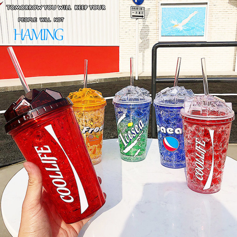 影楼婚纱儿童摄影拍照道具潮流饮料碎冰杯子创意街拍摄道具可乐杯