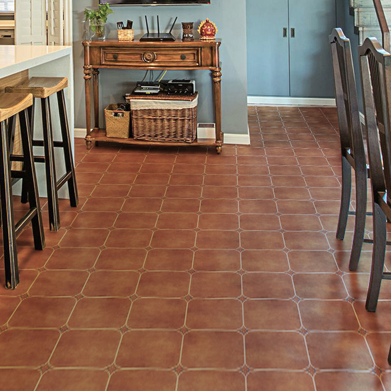 地板砖贴纸客厅装饰瓷砖墙贴画加厚耐磨自粘厨房卧室地面防水翻新,家居饰品,软装墙贴,淘宝优惠券,粉丝福利购,淘宝优惠卷