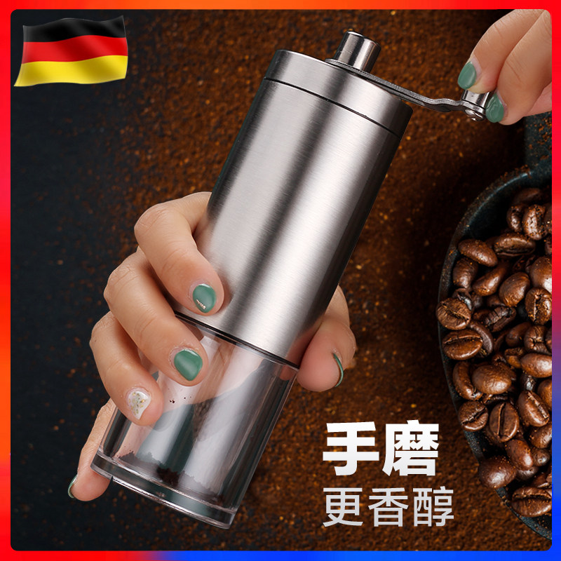 欧烹手动咖啡豆研磨机手摇研磨器家用小型咖啡磨豆机手磨咖啡机