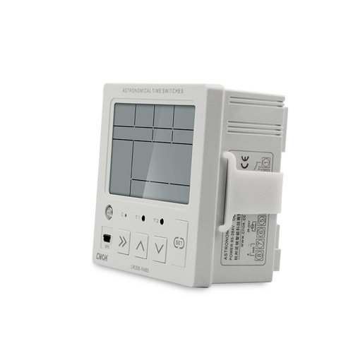 LR306-R485智能天文定时器 经纬度时控开关RS485通讯日出日落控制