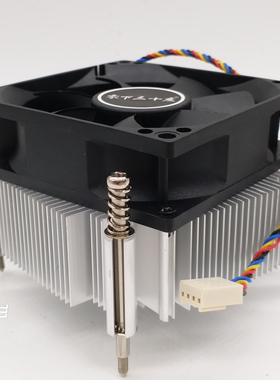 静音cpu散热器4针温控调速CPU风扇 X58 X79主板风扇 I7/1366/2011