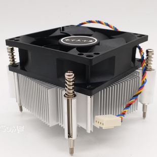 1366 静音cpu散热器4针温控调速CPU风扇 X79主板风扇 2011 X58