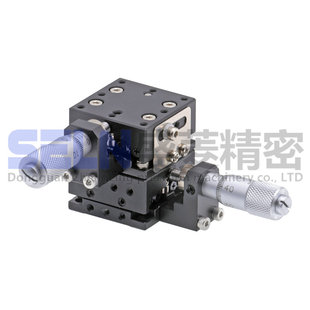 XY轴滑台LY25-C/L/R交叉导轨型高精度千分尺手动旋转调节位移平台