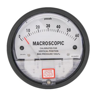 表微压差表压表包邮压差计差圆形净化压差指针洁N净室压力表0-60p