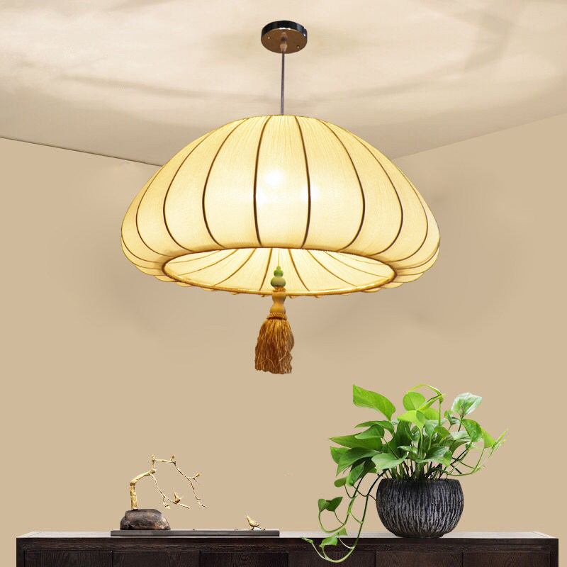 新中式布艺灯笼温馨餐馆灯具异形饭店工程吊灯创意会所美容院灯饰,家装灯饰光源,餐厅吊灯,淘宝优惠券,粉丝福利购,淘宝优惠卷