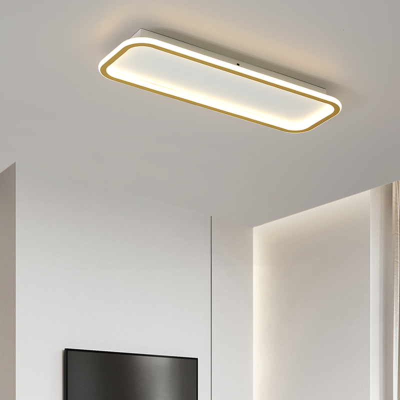 过道灯 简约现代走廊灯超薄长条衣帽间吸顶灯阳台入户玄关led灯具