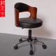 实木小巧电脑椅子简约书桌学生升降椅小型书房椅家用靠背美容转椅