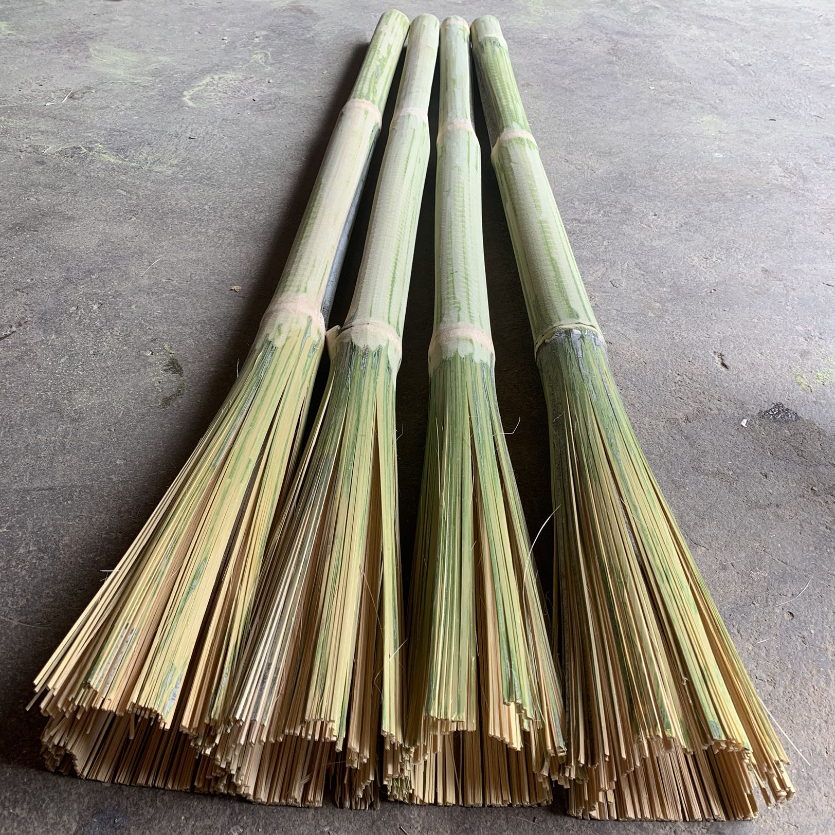 定制超长竹子刷把刷子锅刷锅刷焊渣小扫把小刷子工厂可用