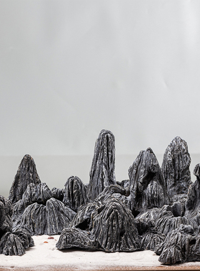 创意造景配件假山石家用微景观绿植园艺装饰生态小石头个性化摆件