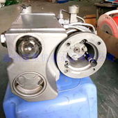 含油箱和叶片部分 除电机马达外 020泵体 真空泵XD